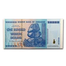 10 trillion zimbabwe dollar banknote aa 2008. Buy 2008 Zimbabwe 100 Trillion Dollars Waterfall Buffalo Unc Apmex