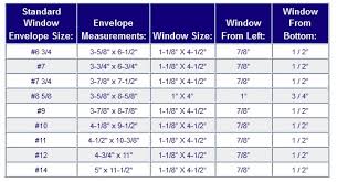 envelope sizes faqs standard window envelope sizes