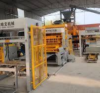 Concrete Block Pallet Feeder Machine