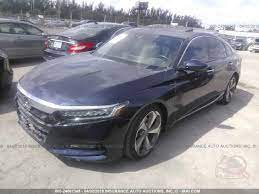 While the outgoing model's trunk space was compromised by the battery, the new model features a. Honda Accord 2018 Dark Blue 1 5l Vin 1hgcv1f92ja003781 Free Car History