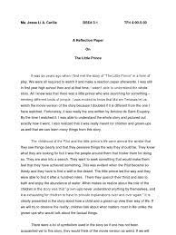 A reflection paper falls under academic papers, but it's not as formal as other types of academic papers. Reflective Essay About Leadership Reflective Leadership