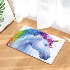 And when it comes to your kitchen, target's kitchen rug collection has got your floor covered! Cammitever Zebra Unicorn Rainbow Animal Home Decor Supplies Doormat Area Rug Bathroom Kitchen Non Slip Carpet Door Floor Mat Buy At The Price Of 7 70 In Aliexpress Com Imall Com