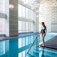 Making A Splash The New Park Hyatt New York Hotel Swimming Pool Swimming Pool Designs Beautiful Pools