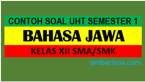 We did not find results for: Contoh Soal Bahasa Jawa Kelas Xii Semester Ganjil Ambarisna Com