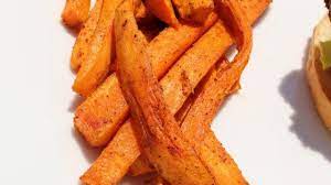 Oven Baked Sweet Potato Fries Recipe Sweet Potato Fries Baked Sweet Potato Recipes Fries Sweet Potato Fries