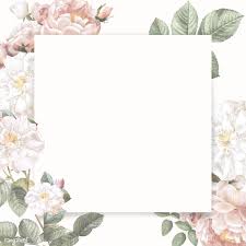 Download Premium Illustration Of Blank Elegant Floral Frame Design 842515 Frame Design Floral Border Design Floral Poster