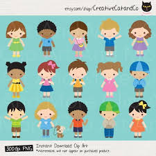 Kids Clipart Children Clipart Boy Clipart Girl Clip Art Kid Etsy Clipart Boy Kids Clipart Art For Kids