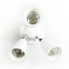 3 In 1 Multi Light Bulb Adapter Led Light Socket Splitter Gadgetsrus Org