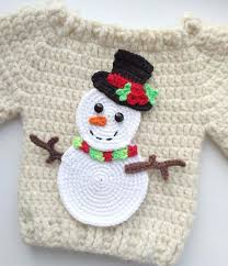 Pattern Snowman Applique Crochet Pattern Pdf Christmas Etsy Tig Motifleri Tig Isleri Tig Isi Orguler