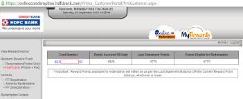 When you're ready to redeem your points, visit the hdfc website to complete the process online or through the mail. Check Redeem Hdfc Bank Credit Card Reward Points Online Daily Tech Tutorials