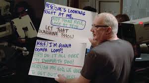 Main header, then sub header then any facts or figures or extra information. Snl S Cue Card Guru Explains Why The Show Uses Handwriting