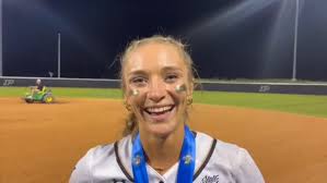 Penn High School's Ava Zachary details key triple off Keagan Rothrock