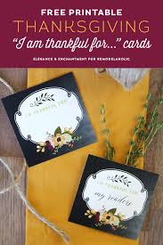It's never been easier to wish loved ones a happy birthday thanks to our printable birthday cards! Remodelaholic Free Printable I Am Thankful For Thanksgiving Cards