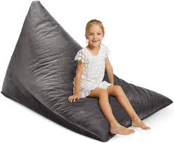 Pull the zipper open to reveal the second zipper. Amazon Com Aubliss Stuffed Animal Storage Empty Bean Bag Chair For Toy Storage Extra Large Premium Velvet Bean Bag Chair For Adults Darkgrey Home Kitchen