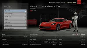 The list below includes the real world cars as well as the vision gran turismo vehicles, which are fictional cars made just for the game. Garage Main Menu Gran Turismo 6 Manual