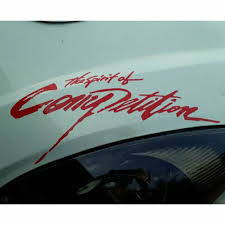 Maybe you would like to learn more about one of these? The Spirit Of Competition Sticker Bonet Depan Shopee Malaysia