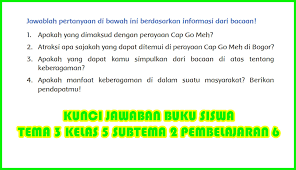 Check spelling or type a new query. Kunci Jawaban Buku Siswa Tema 3 Kelas 5 Halaman 80 81 Sanjayaops