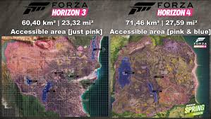 This is not really about bug fixes and little mistakes, it's more about. Forza Horizon Map Size