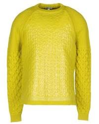 Green Yellow Crew Neck Sweater Outfits For Men 189 Ideas Outfits Lookastic