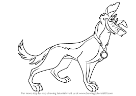 Anne marie from all dogs go to heaven coloring pages. Step By Step How To Draw Charlie B Barkin From All Dogs Go To Heaven Drawingtutorials101 Com