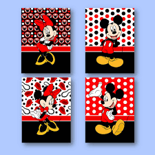 Download mickey mouse border and use any clip art,coloring,png graphics in your website, document or presentation. Mickey Mouse And Minnie Mouse 8x10 Prints Kids Etsy In 2021 Mickey Mouse Wall Art Mickey Mouse Bedroom Mickey Mouse Decorations