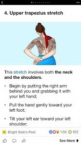 Pin By Shubha Bhat On Health Fitness Neck Exercises Exercise Trapezius Stretch