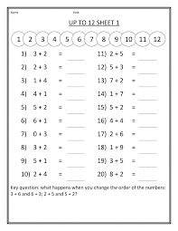1st grade math worksheets for teachers, parents and kids to provide additional resources to practice different topics of math. 80 Grade 1 Math Tables Math Cute766