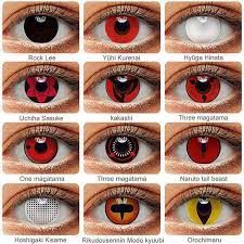 Literally meaning eye techniques) are genetic ninja abilities that utilise the eyes, granting the wielder ocular abilities. Buy Naruto Sharingan Halloween Contact Lenses Uchiha Sasuke Hatake Kakashi Cosplay Eye Contacts For Anime Accessories At Affordable Prices Free Shipping Real Reviews With Photos Joom
