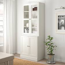 Havsta Combinaison Rgt Portes Vitrees Blanc 81x47x212 Cm Ikea En 2020 Mobilier De Salon Porte Vitree Ikea