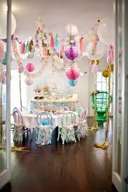 40 Impossibly Creative Hanging Decoration Ideas Bored Art Party Decorations Unicorn Birthday Parties Tea Party Birthday