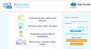 Mychart Login Ssm Mychart Nicollet Park Nicollet My Chart