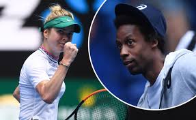 Украинка элина свитолина и француз гаэль монфис сыграли свадьбу. Elina Svitolina Monfis V Moem Bokse Chto Zh Vy Vse Ego Videli Bolshoj Tennis Ukrainy