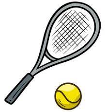 Yellow tennis racket with ball illustration, tennis racket throw pillow badminton, tennis, sport, table tennis racket png. Tennis Racket Cartoon Vector Images Over 3 400