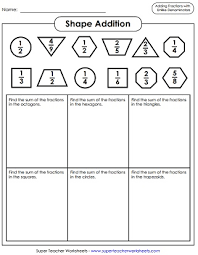 adding fractions mixed numbers worksheets