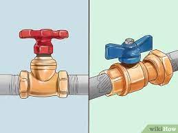 It may have a ball. 5 Ways To Turn Water Back On Wikihow