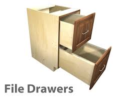 The classic file is updated with a curved design that enhances the overall design. 2 Drawer File Cabinet Letter Sized Files