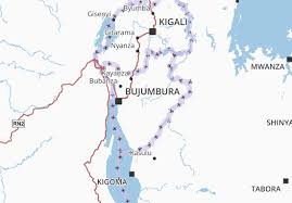 Burundi karten feature möglichkeiten, um irgendwo hin zu kommen: Michelin Landkarte Burundi Viamichelin