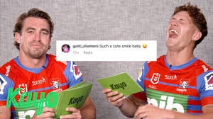 Conor mcgregor was probably wearing a c.j. Kalyn Ponga And Connor Watson Go Head To Head In A Compliment Battle Nrl Kayo Youtube