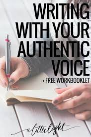 Writing With Your Authentic Voice Writing Book Writing Tips Writing Tips