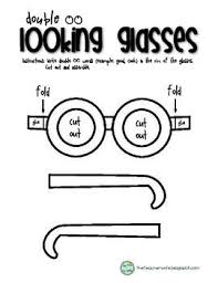 These Glasses Are Easy To Assemble And Great For Teaching The Double Oo Sound Example Cook Book Look Check Out My Tea Oo Words Phonics Teaching Phonics