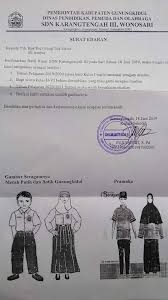 Isi dari kop surat tidak resmi biasanya tidak perlu menggunakan logo, cukup dengan mencantumkan nama pribadi dan identitas singkat saja. Kontroversial Sdn Iii Gunungkidul Wajibkan Siswa Baru Pakai Seragam Muslim Suara Jogja