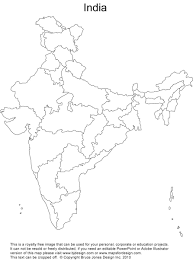 Map of india by state and region download scientific diagram. India Blank Printable Map Royalty Free Clip Art Sri Lanka India Map Map Outline World Map Outline