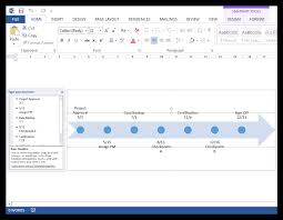 How To Make A Timeline In Microsoft Word Free Template