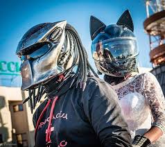 Cat Ear Motorcycle Helmets Motorcycle Helmets Motorbike Helmet Cool Bike Helmets