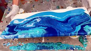 It's a program i've produced that distils the knowledge i've learnt and shows you exactly how i paint and run the business. Acrylic Pour Painting Ocean Waves With Cells Video Dailymotion