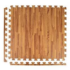 Greatmats Wood Grain And Cork Interlocking 2 Ft X 2 Ft Foam Floor Tiles 25 Pack Dark Wood Grain Want To Know M Foam Flooring Interlocking Flooring Foam Tiles