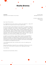 A cover letter should accompany your resume, and offer a brief summary of the job you're applying to and your qualifications. Icu Nurse Cover Letter Sample Kickresume