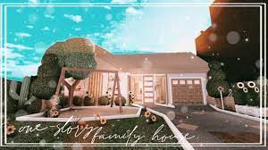 Plenty and stylish homes can be your next creation. Roblox Bloxburg One Story Family House L Speed Build Youtube