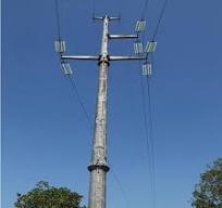 Telecom Monopole Steel Tower for Power Transmission