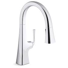 Here we had a kohler faucet that was stuck on so hard, it would not budge. Kohler K 22063 Cp Graze 1 5 Gpm Single Hole Pull Build Com